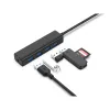 USB-разветвитель Conceptronic C4PUSB3 Чёрный