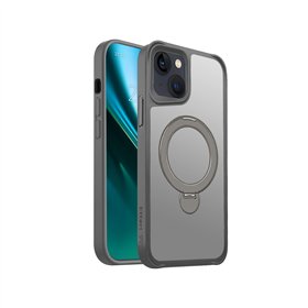 Etteri Matt Mag Ring suojakuori iPhone 14:lle 6,1&quot harmaa