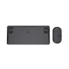 Keyboard and Mouse Trust 25061 Black Spanish QWERTY