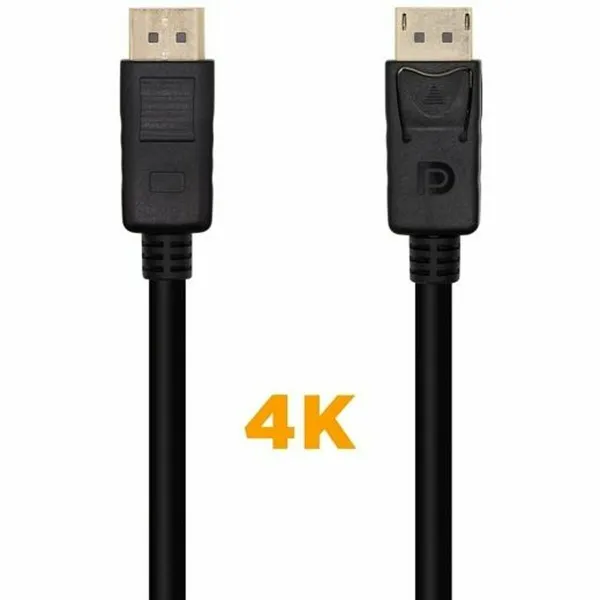 DisplayPort kabelis Aisens A124-0387 Juoda 5 m