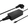 Wall Charger Aisens ASCH-1PD65D-BK Black 65 W