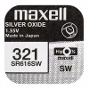 Кнопка ячейки Maxell SR616SW 321 1,55 V Щелочные батарейки таблеточного типа