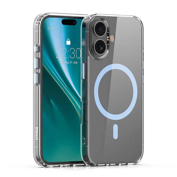 Etteri Color Mag maciņš iPhone 16 6,1" gaiši zils