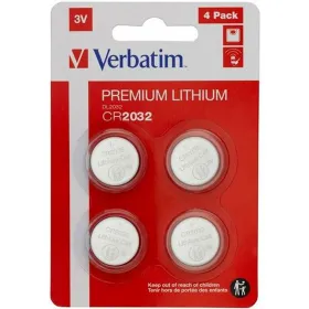 Batteries Verbatim CR2032  4 Pieces 20 Units 3V