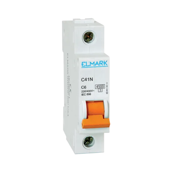 MINIATURE CIRCUIT BREAKER 4.5kA 6A 1P CURVE C