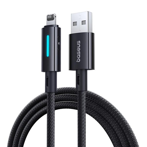 Baseus Lit Cable USB - Lightning 1m 2.4A Cosmic Black