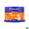 DVD-R Verbatim 4,7 GB 16x 50 Предметы (4 штук)