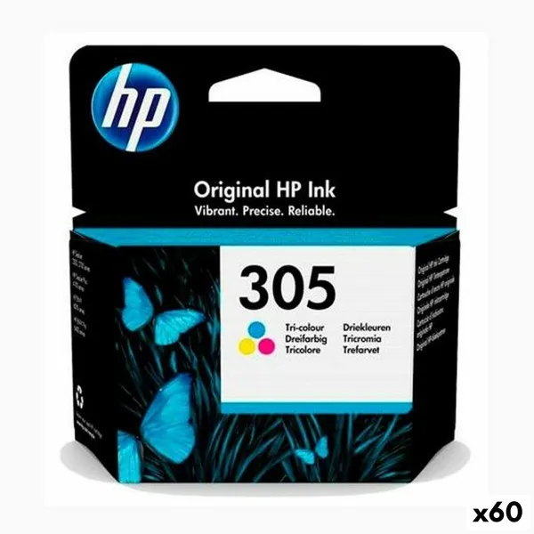 Oriģinālais Tintes Kārtridžs HP Nº 305 Trīskrāsu (60 gb.)