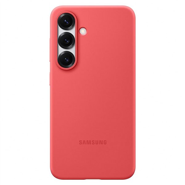 Samsung Silicone Case for Samsung Galaxy S25+ Red