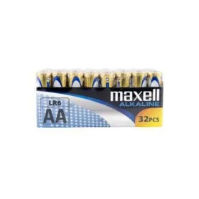 Alkaline Batteries Maxell LR06 1,5 V (32 Pieces) (8 Units)