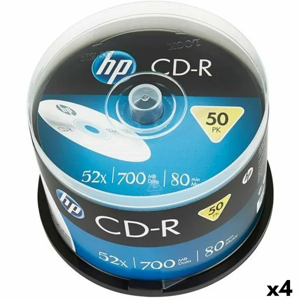 CD-R HP 700 MB 52x (4 gb.)