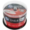 DVD-R HP 4,7 GB 16x 50 Предметы (4 штук)