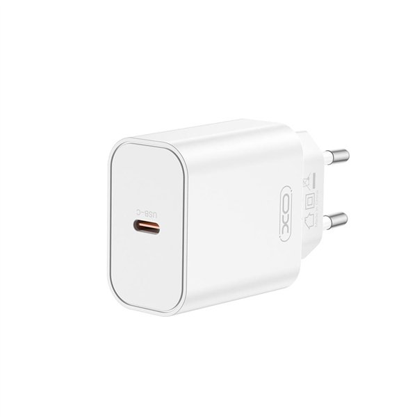 Зарядное устройство XO CE32 PD 20 Вт 1x USB-C, белое