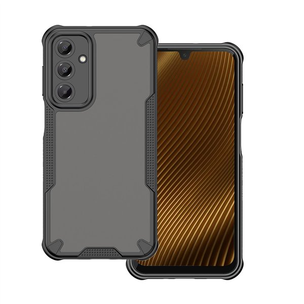 Defender Matt suojakuori Samsung Galaxy A16 4G / A16 5G:lle, musta