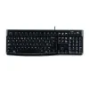 Keyboard Logitech K120 Black Spanish Qwerty (10 Units)