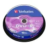 DVR + R Verbatim 4,7 GB 16x 10 Daudzums (20 gb.)