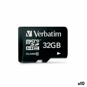 Карта памяти SDHC Verbatim 32 GB (10 штук)