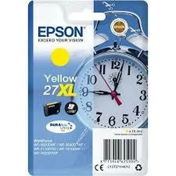 Ühilduv Tindikassett Epson WF-3000 7000 - Nº27XL Kollane (10 Ühikut)