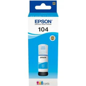 Заправка чернил Epson Nº 104 Циановый