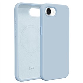 Etteri Silicone Mag case for iPhone 16e light blue