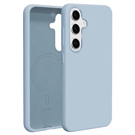 Etteri Silicone Mag case for Samsung Galaxy S25 light blue