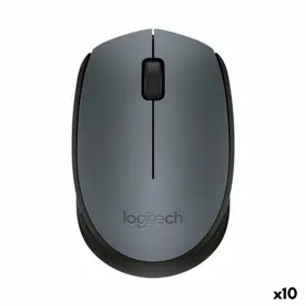 Pele Logitech Melns Pelēks 1000 dpi (10 gb.)