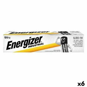 Щелочные батарейки Energizer 9 V 6LR61 12 Предметы (6 штук)