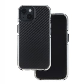 Acrylic Carbon case for iPhone 16e black