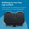 Footrest Kensington SOLEMASSAGE Black (4 Units)