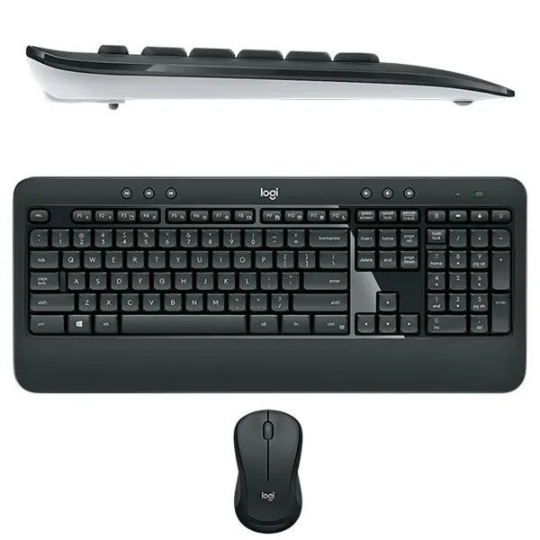 Klaviatūra ir pelė Logitech MK540 Juoda Ispaniška Qwerty (4 vnt.)