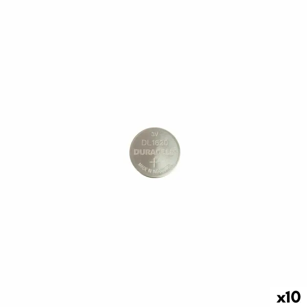 Lithium Button Cell Battery DURACELL DL1620 3 V (10 Units)