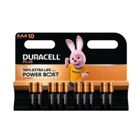Щелочные батарейки DURACELL PLUS POWER 1,5 V AAA 10 Предметы (12 штук)