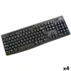 Belaidė klaviatūra Logitech K270 Juoda Ispaniška Qwerty (4 vnt.)