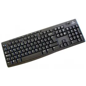 Belaidė klaviatūra Logitech K270 Juoda Ispaniška Qwerty (4 vnt.)