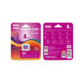 XO memory card 4GB microSDHC cl. 10