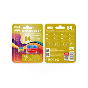XO memory card 64GB microSDHC cl. 10 + adapter