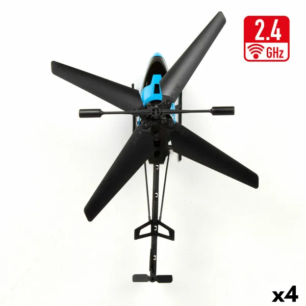 Raadiojuhitav helikopter Colorbaby (4 Ühikut)