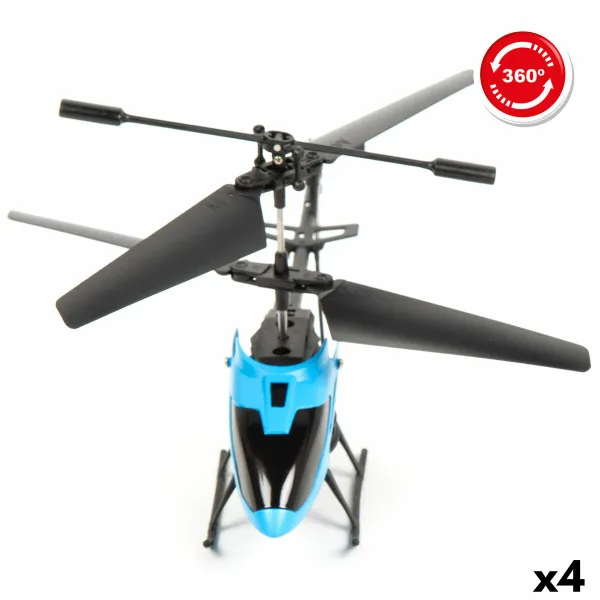 Raadiojuhitav helikopter Colorbaby (4 Ühikut)