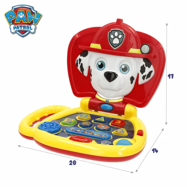 Mänguarvuti The Paw Patrol Inglise 20 x 17 x 14 cm Mitmevärviline (4 Ühikut)