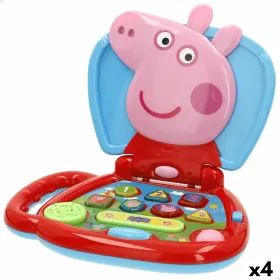 Mänguarvuti Peppa Pig Inglise 20 x 17 x 14 cm Mitmevärviline (4 Ühikut)