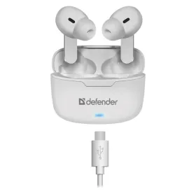 Bluetooth ausinės Defender TWINS 903 Balta Spalvotas