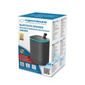 Kannettavat Bluetooth-kaiuttimet Esperanza EP155  Musta