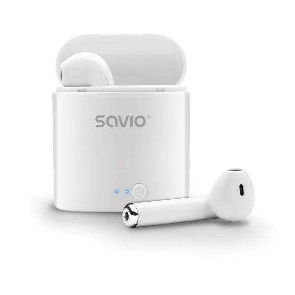 In-ear Bluetooth Headphones Savio TWS-01 White