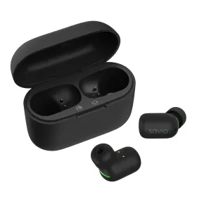 Bluetooth ausinės Savio TWS-09 Juoda