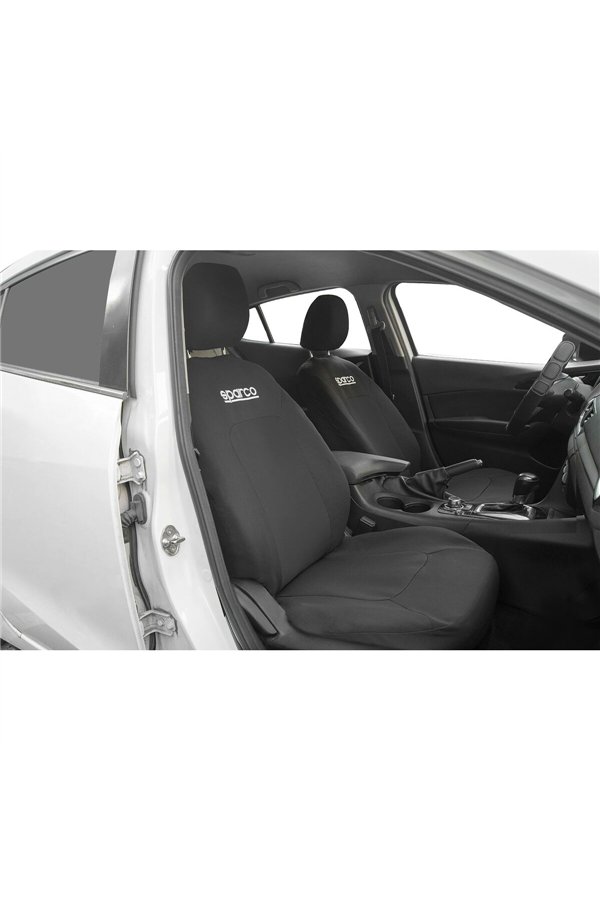 Car Seat Covers Sparco Sport Black
