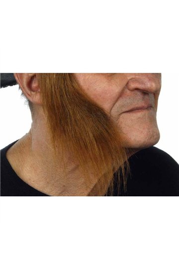 False sideburns My Other Me Brown