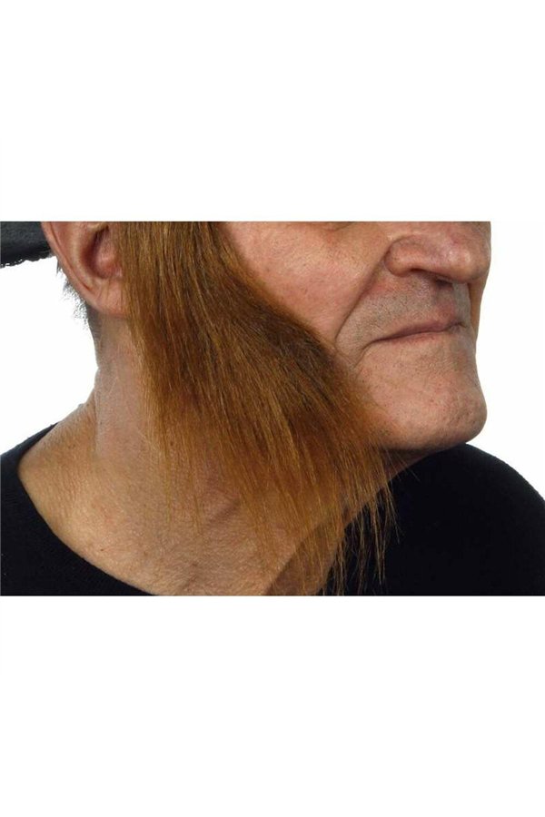 False sideburns My Other Me Brown