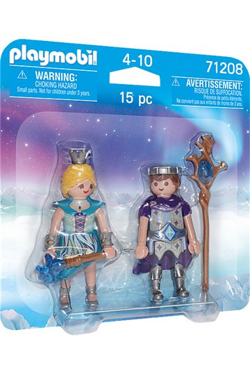 Nivelletyt hahmot Playmobil 71208 Prinssi Prinsessa 15 Kappaletta Duo