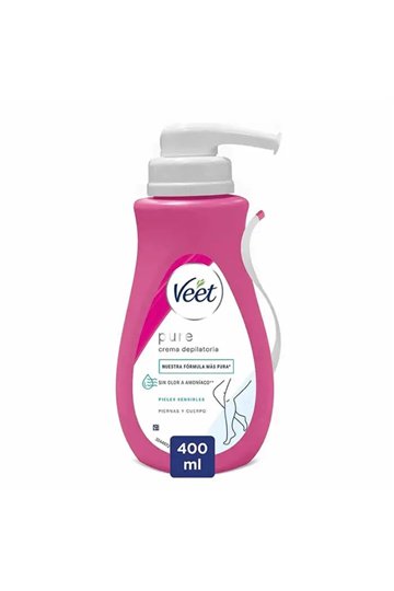 Ihokarvanpoistovoide Veet Pure Ducha 400 ml