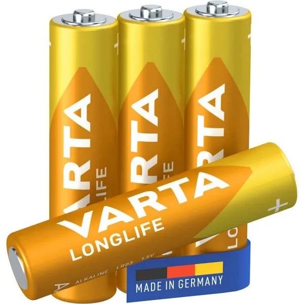 Щелочные батарейки Varta 4103 1,5 V AAA (4 штук)